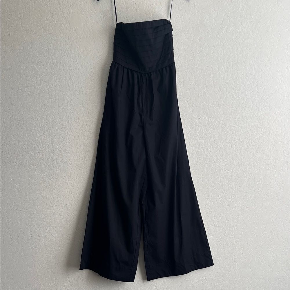 NWT Band Of The Free Elegant Black Jumpsuit Sleeveless with Pockets in XS